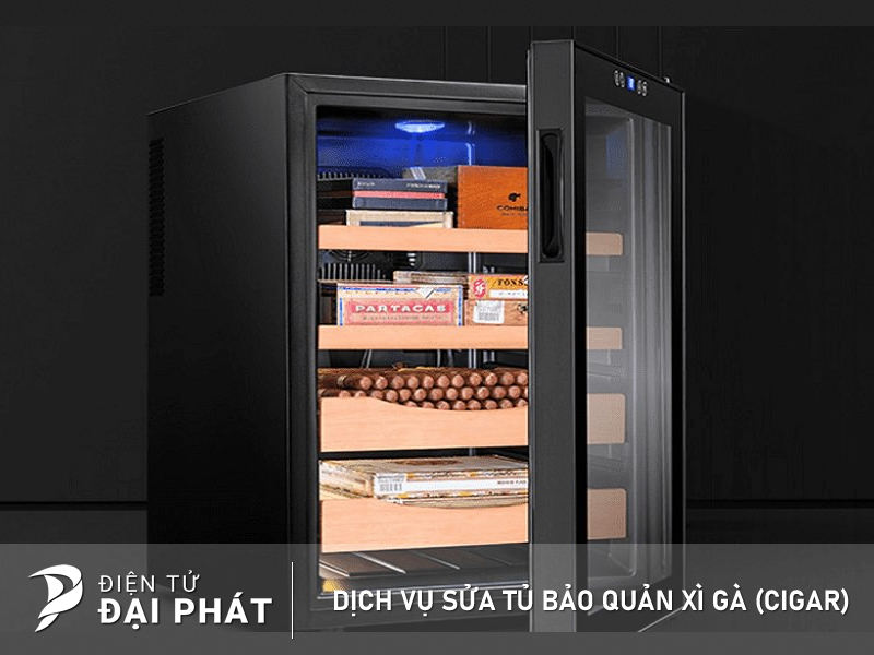 Sửa tủ bảo quản Xì Gà (Cigar)